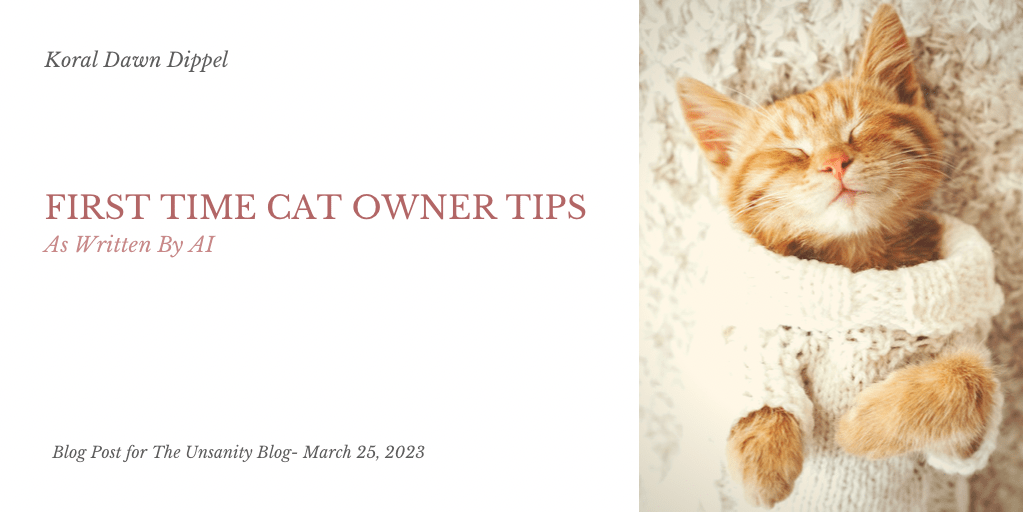 Tips for First Time Cat Owners